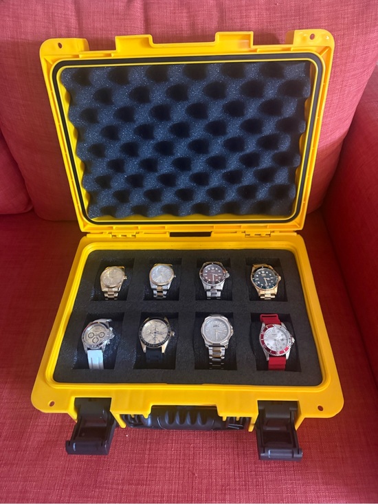 Invicta Other - Invicta Watch Case With 8 Men’s Watches